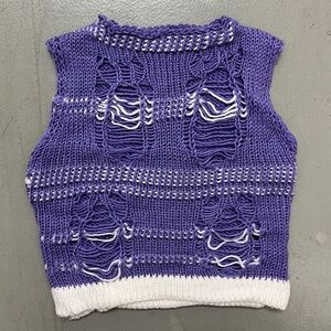 Cider Sweater Vest Sleeveless Top